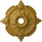 Ekena Millwork Benson Classic Medallion (Canopies up to 6 1/2"), 28 3/8"OD x 3 3/4"ID x 1 5/8"P, Iridescent Gold CM28BEIGS - alternate 1